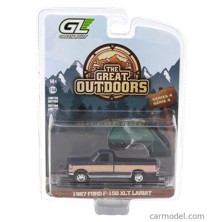 Greenlight Ford F-150 LT PICK-UP CAMPING CAMPER 1987