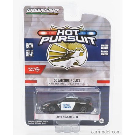 Greenlight NISSAN GT-R OCEANSIDE CALIFORNIA POLICE 2015