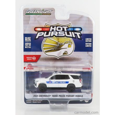 Greenlight CHEVROLET TAHOE METRO POLICE 2021