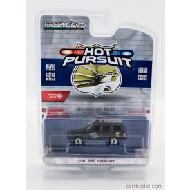GREENLIGHT JEEP CHEROKEE MICHIGAN STATE POLICE 2001