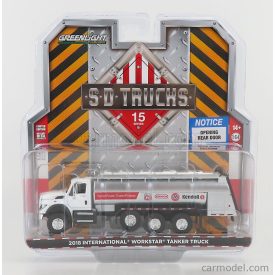   GREENLIGHT INTERNATIONAL WORKSTAR TANKER TRUCK FUEL 4-ASSI 2018