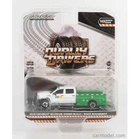   Greenlight CHEVROLET SILVERADO 3500 DOUBLE CABINE PICK-UP WASTE 2018