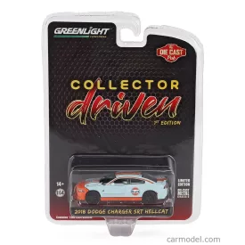 Greenlight DODGE CHARGER SRT HELLCAT GULF COUPE 2018