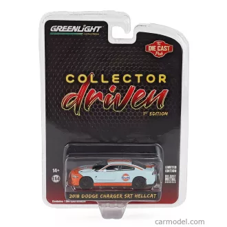 Greenlight DODGE CHARGER SRT HELLCAT GULF COUPE 2018
