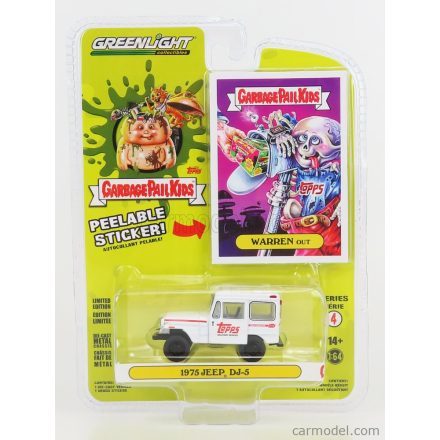 GREENLIGHT JEEP DJ-5 TOPPS DELIVERY SERVICE 1975