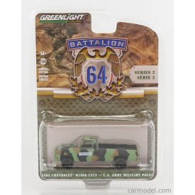   Greenlight CHEVROLET M1008 PICK-UP OPEN CUCV MILITARY POLICE 1985