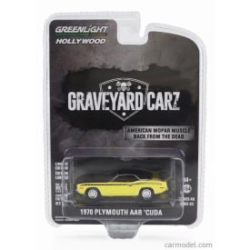 Greenlight PLYMOUTH CUDA AAR COUPE 1970 - GRAVEYARD CARZ