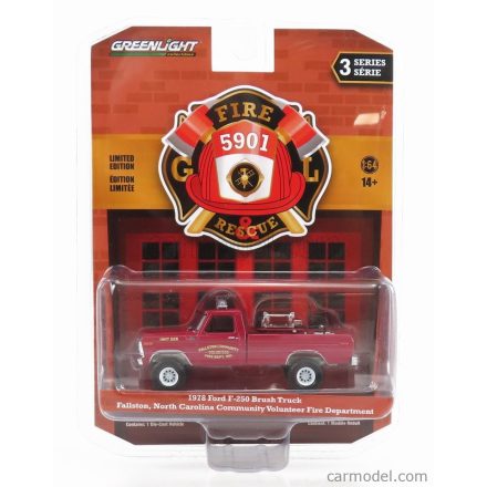 Greenlight Ford F-250 PICK-UP FALLSTONE FIRE ENGINE DEPARTMENT 1978