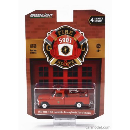 Greenlight Ford F-250 PICK-UP PENNSYLVANIA FIRE ENGINE 1972