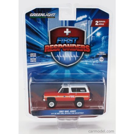 Greenlight GMC JIMMY FDNY FIRE ENGINE NEW YORK 1987