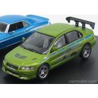 Greenlight CHEVROLET SET 2X BRIAN'S CAMARO YENKO 1969 + MITSUBISHI LANCER EVOLUTION VII 2002 - FAST & FURIOUS II (2003)