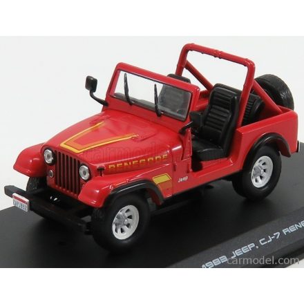GREENLIGHT  JEEP - CJ7 RENEGADE OPEN 1983 - THE TERMINATOR