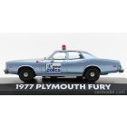 Greenlight PLYMOUTH FURY HAZZARD DETROIT POLICE 1977 - BEVERLY HILLS COP