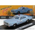 Greenlight PLYMOUTH FURY HAZZARD DETROIT POLICE 1977 - BEVERLY HILLS COP