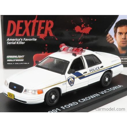 Greenlight Ford CROWN VICTORIA PEMBROKE PINES POLICE 2001 - DEXTER