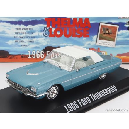 Greenlight Ford THUNDERBIRD CABRIOLET CLOSED 1966 - THELMA & LOUISE