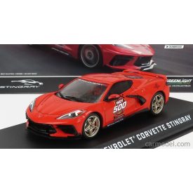   Greenlight CHEVROLET CORVETTE C8 OFFICAL PACE CAR INDIANAPOLIS 500 MILE RACE 2020