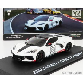   Greenlight CHEVROLET CORVETTE C8 OFFICIAL PACE CAR ROAD AMERICA 2020
