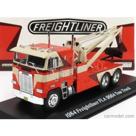   Greenlight FREIGHTLINER FLA 9664 TRACTOR TRUCK GRU CRANE 3-ASSI CARRO ATTREZZI - WRECKER ROAD SERVICE 1984
