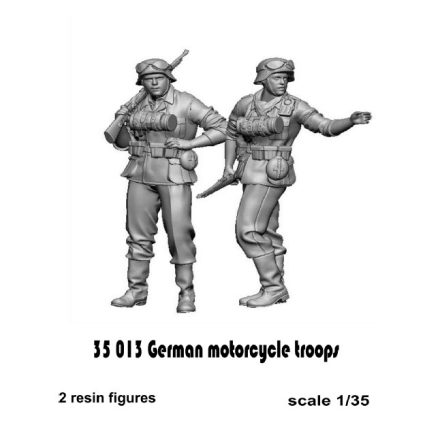 Glowel Miniatures German motorcycle troops