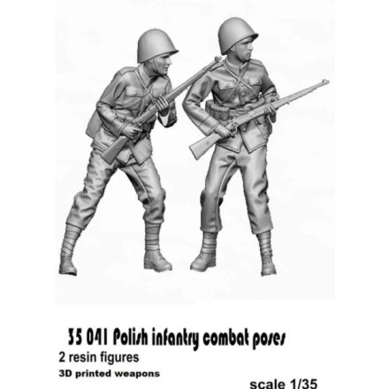 Glowel Miniatures Polish infantry combat poses
