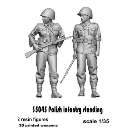 Glowel Miniatures Polish infantry standing
