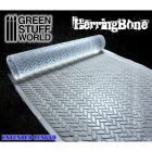 Green Stuff World Rolling Pin Herringbone
