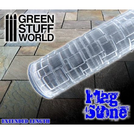 Green Stuff World Rolling Pin Flagstone
