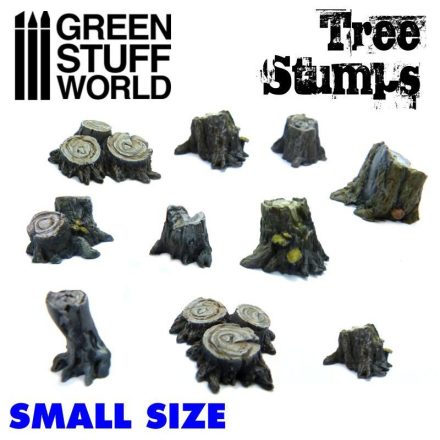 Green Stuff World Tree Stumps (Small)
