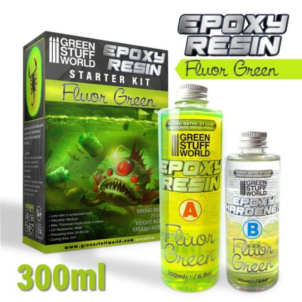 Green Stuff World Epoxy Resin - Fluor Green 300ml