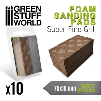 Green Stuff World Foam Sanding Pads 2500 grit
