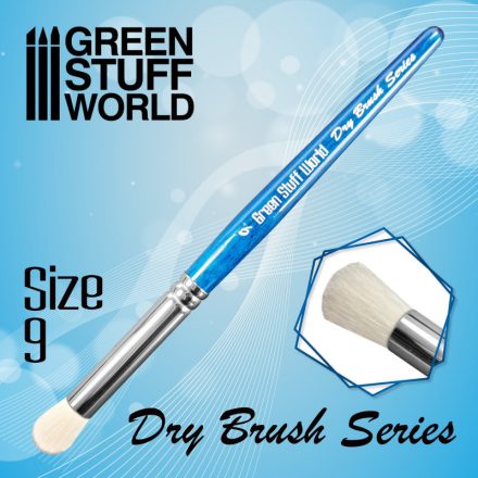 Green Stuff World BLUE SERIES Dry Brush - Size 9