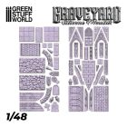 Green Stuff World Silicone Moulds - GRAVEYARD