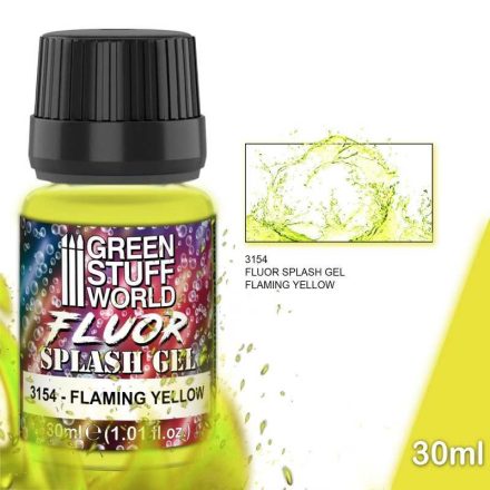 Green Stuff World Splash Gel - Flaming Yellow 30ml