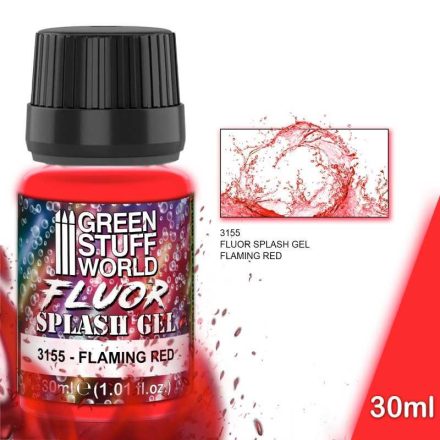 Green Stuff World Splash Gel - Flaming Red 30ml
