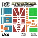 Green Stuff World Silicone Moulds - Stonework