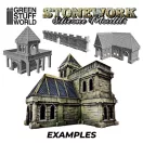 Green Stuff World Silicone Moulds - Stonework