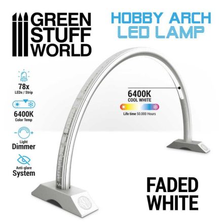 Green Stuff World Hobby Arch LED lámpa - Faded White