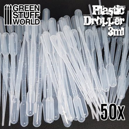 Green Stuff World hosszú pipetta 3ml (50db)