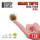 Green Stuff World Grass TUFTS XXL - 22mm self-adhesive - BEIGE