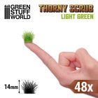 Green Stuff World Thorny Scrubs - LIGHT GREEN