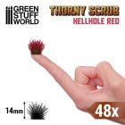 Green Stuff World Thorny Scrubs - HELLHOLE RED