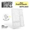 Green Stuff World Flexible Stencils - REPTIL SKIN (9mm aprox.)