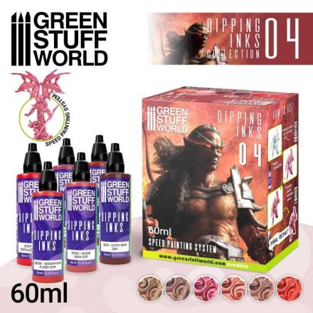 Green Stuff World Paint Set - Dipping collection 04