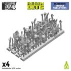 Green Stuff World 3D printed set - Human Skeletons makett