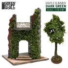 Green Stuff World Ivy Foliage - Dark Green Maple - Small
