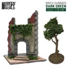 Green Stuff World Ivy Foliage - Dark Green Birch - Small