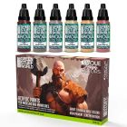 Green Stuff World Paint Set - Opaque Paint Set - Flesh Colours