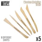 Green Stuff World Wooden Modeling Tools