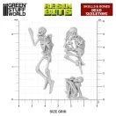 Green Stuff World 3D printed set - Dead Skeletons makett (1:35)